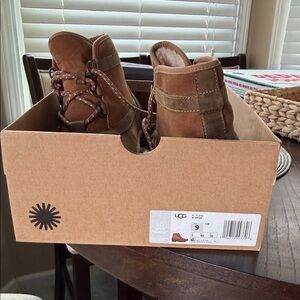 UGG Chestnut Lace-Up Boots